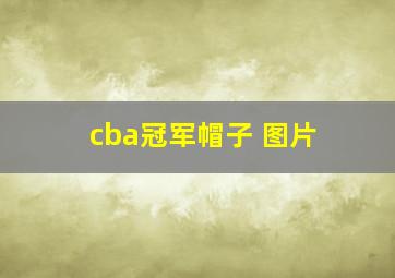 cba冠军帽子 图片